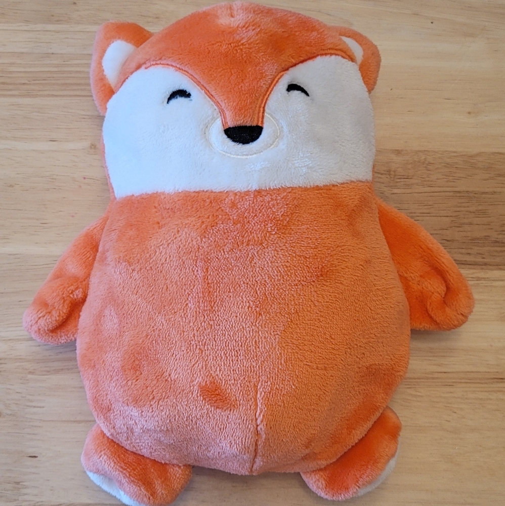 Cub Coats - Size 4-5 Orange Fox - Gray Hoodie